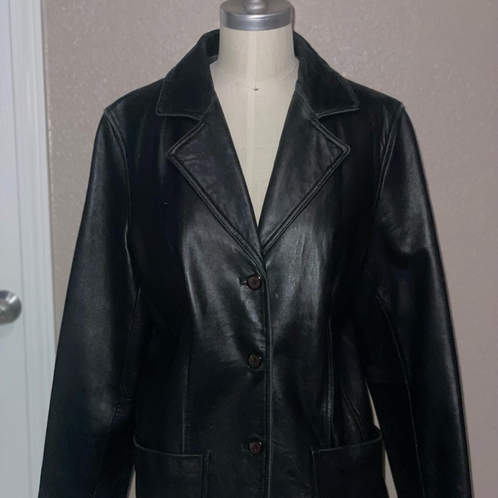 The Territory Ahead Women's Black Leather Jacket